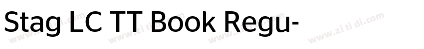 Stag LC TT Book Regu字体转换 Stag LC TT Book Regu字体转换